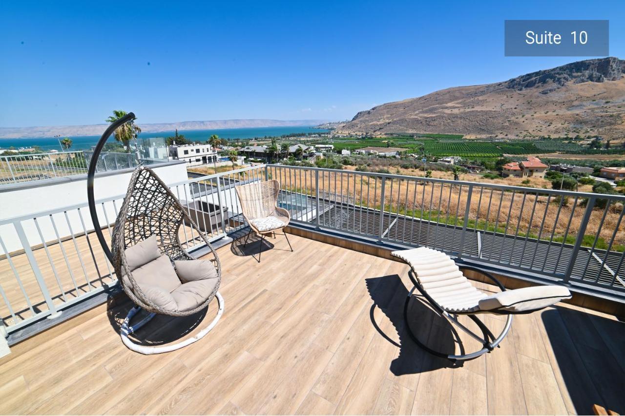Yalarent Magdala Resort- Luxury Suites With Pool Or Jacuzzi With Sea View 미그달 외부 사진